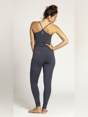 I'mPerfect Organic Cotton Long Jumpsuit organic steel workout running activewear